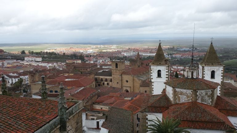 Una de las vistas que ofrece la Torre de las Cigüeñas