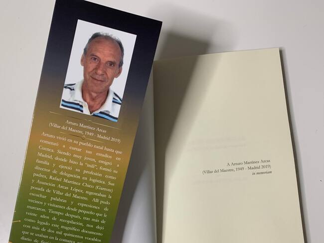 El libro 'Raíces ancestrales' recopila el trabajo de Arturo Martínez Arcas, vecino de Villar del Maestre.