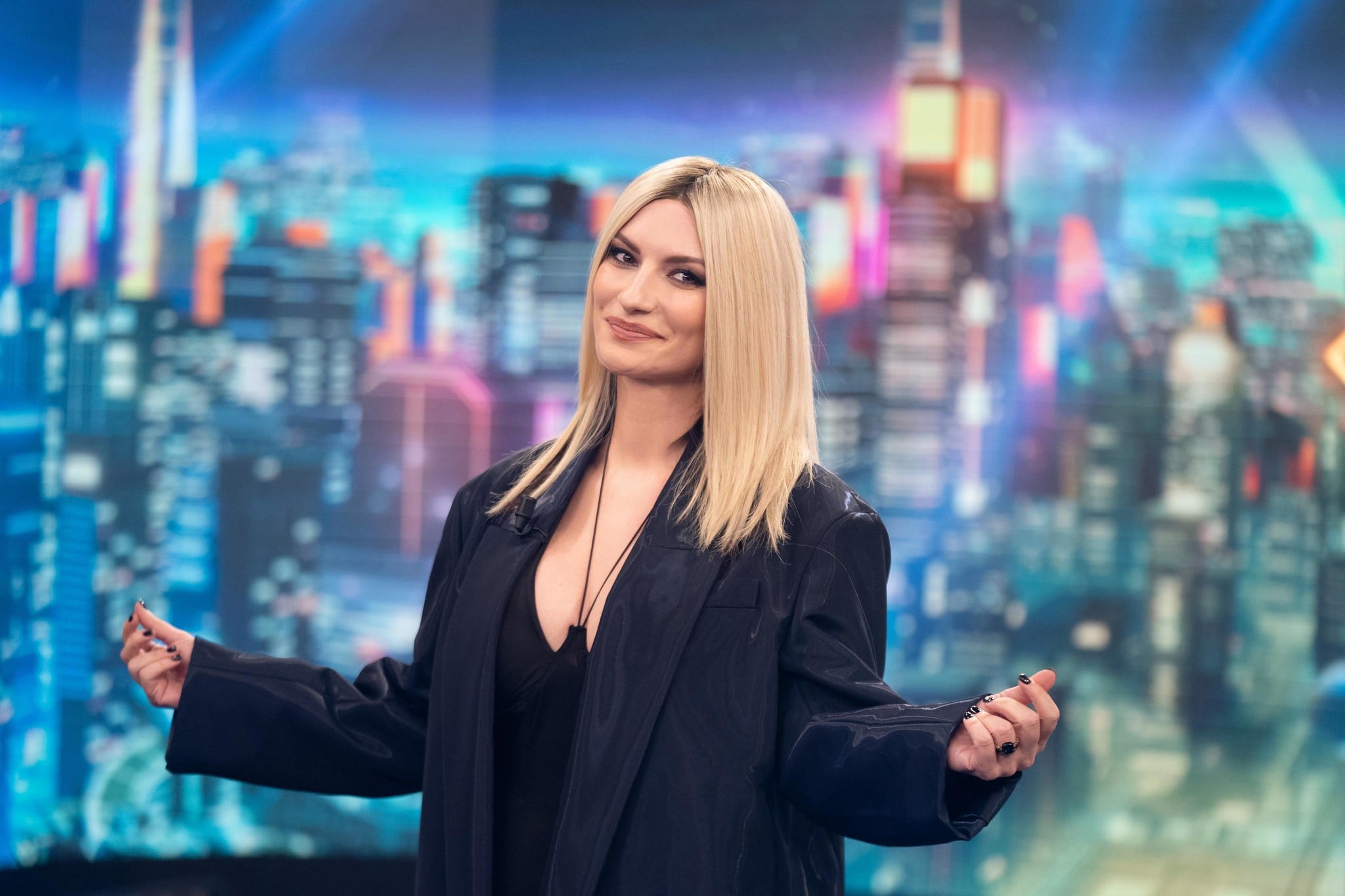 Laura Pausini en El Hormiguero.