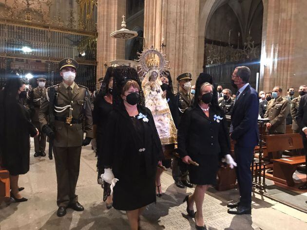 Comienza el novenario de la Virgen de la Fuencisla