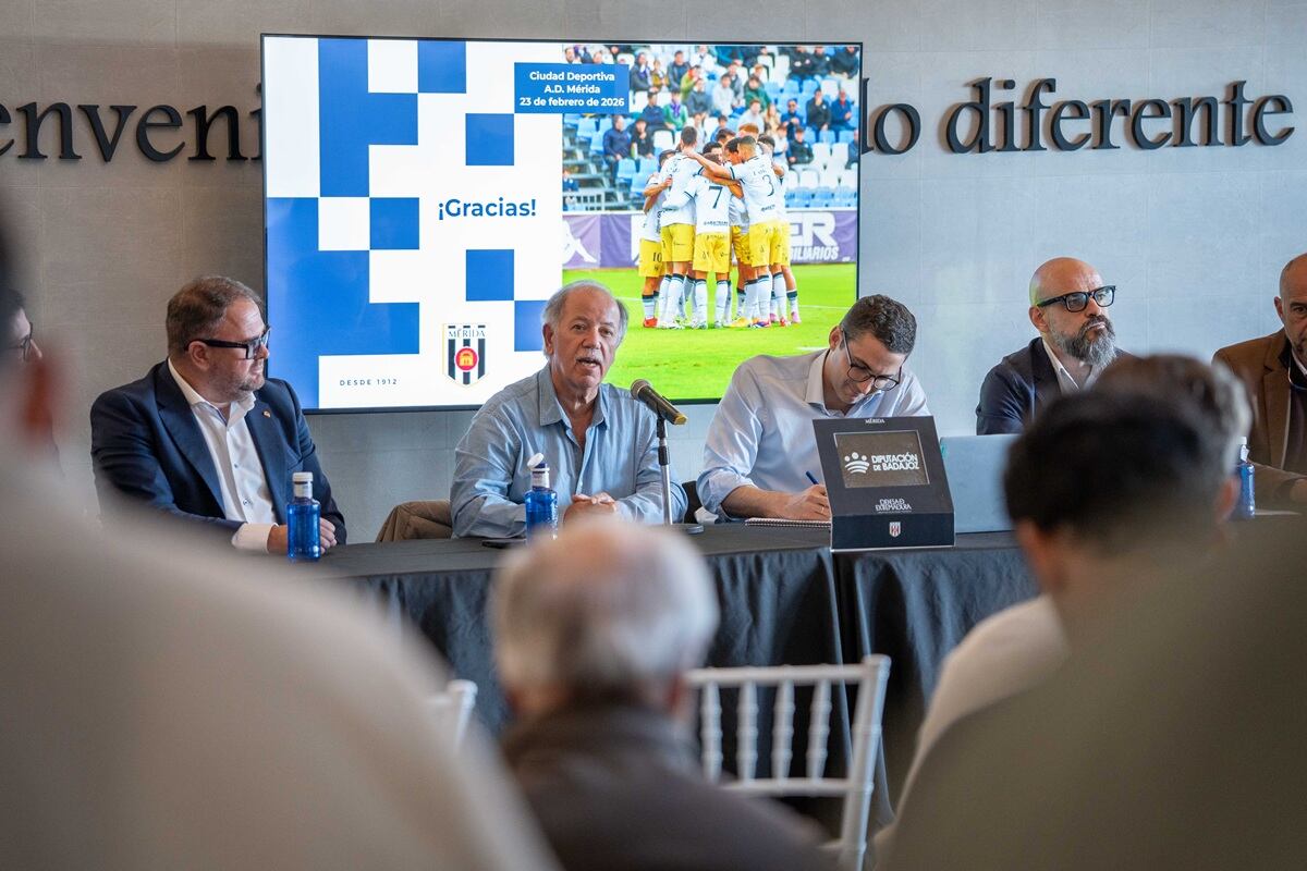 Presentación nueva Ciudad Deportiva AD Mérida
