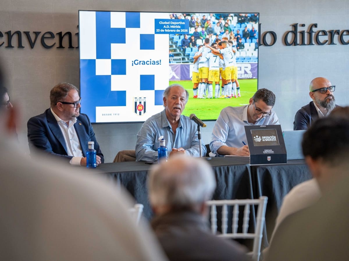 Las obras de la nueva Ciudad Deportiva de la AD Mérida ya han comenzado