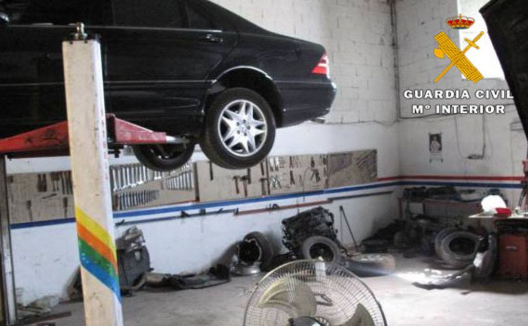 Imagen de la operación de la Guardia Civil de Albacete