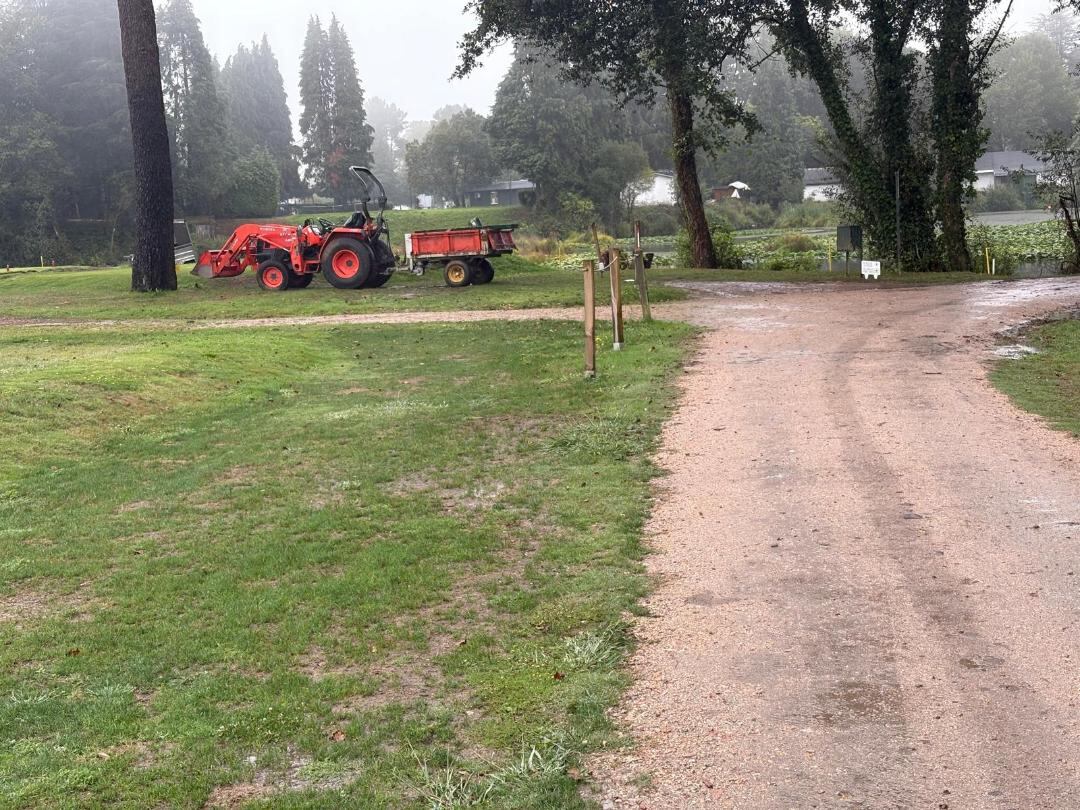 Obras de ampliación del campo de golf en el nacimiento del Lagares