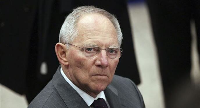 El ministro de finanzas alemán Wolfgang Schaeuble