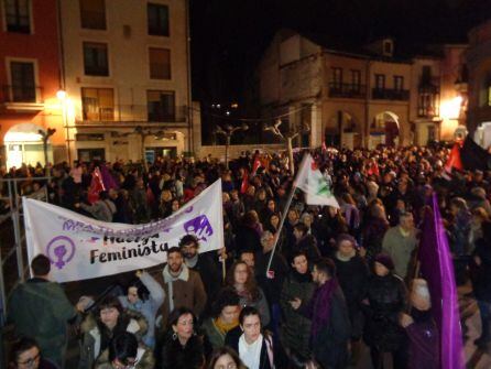 La manifestación tardó una hora en hacer el recorrido