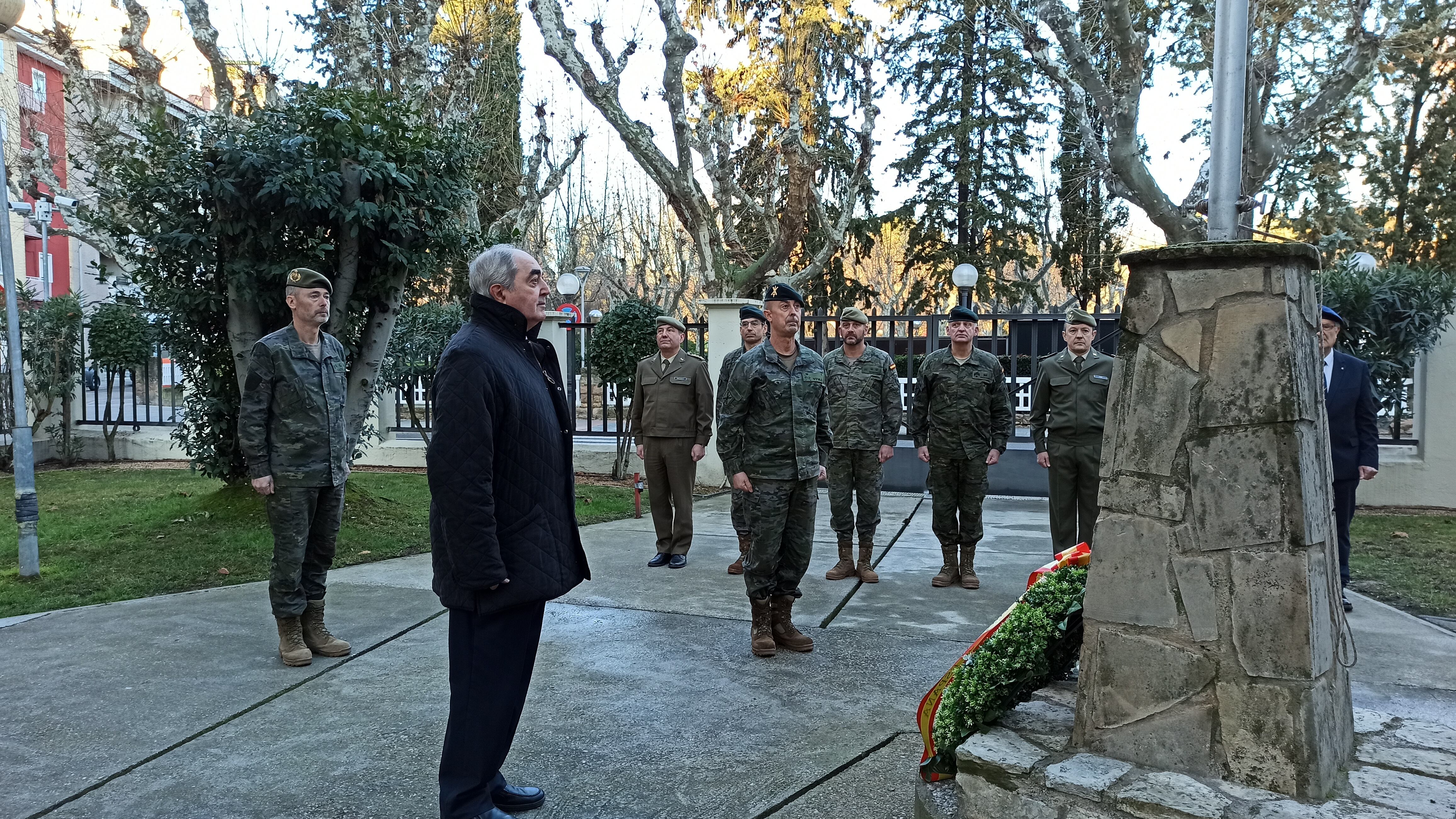 Rodríguez Chesa en el acto celebrado en la Subdelegación de Defensa