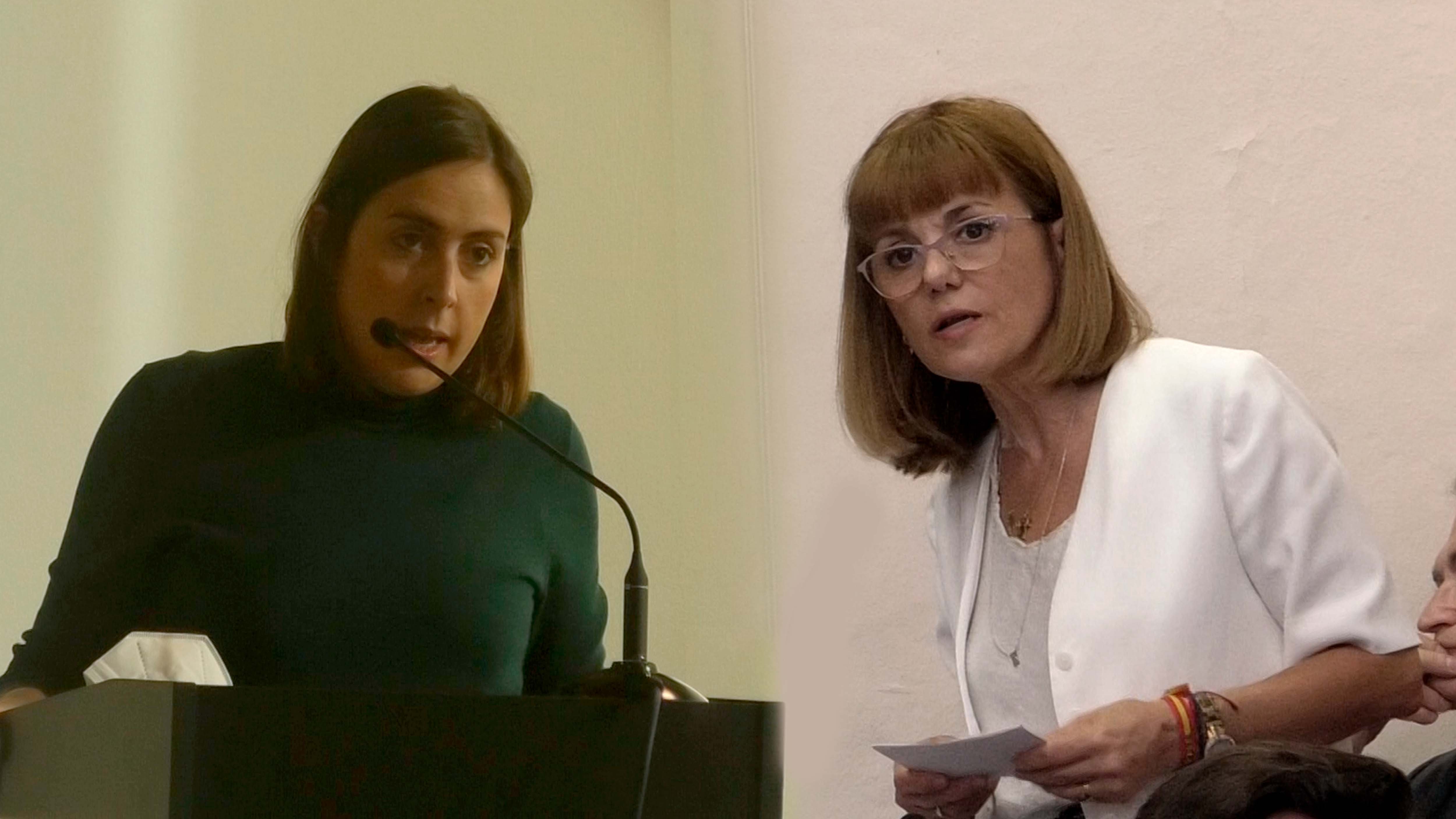 Esther Díez y Aurora Rodil