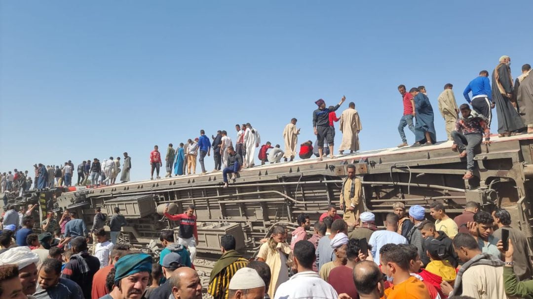 Accidente de tren de Egipto. 