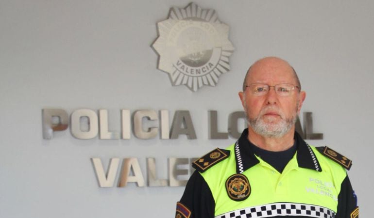 José Serrano, el nuevo jefe de la Policía Local de Valencia, en una imagen reciente