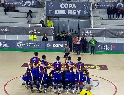 El Patín Alcodiam Salesianos en la Copa del Rey de Hockey sobre patines en Calafell