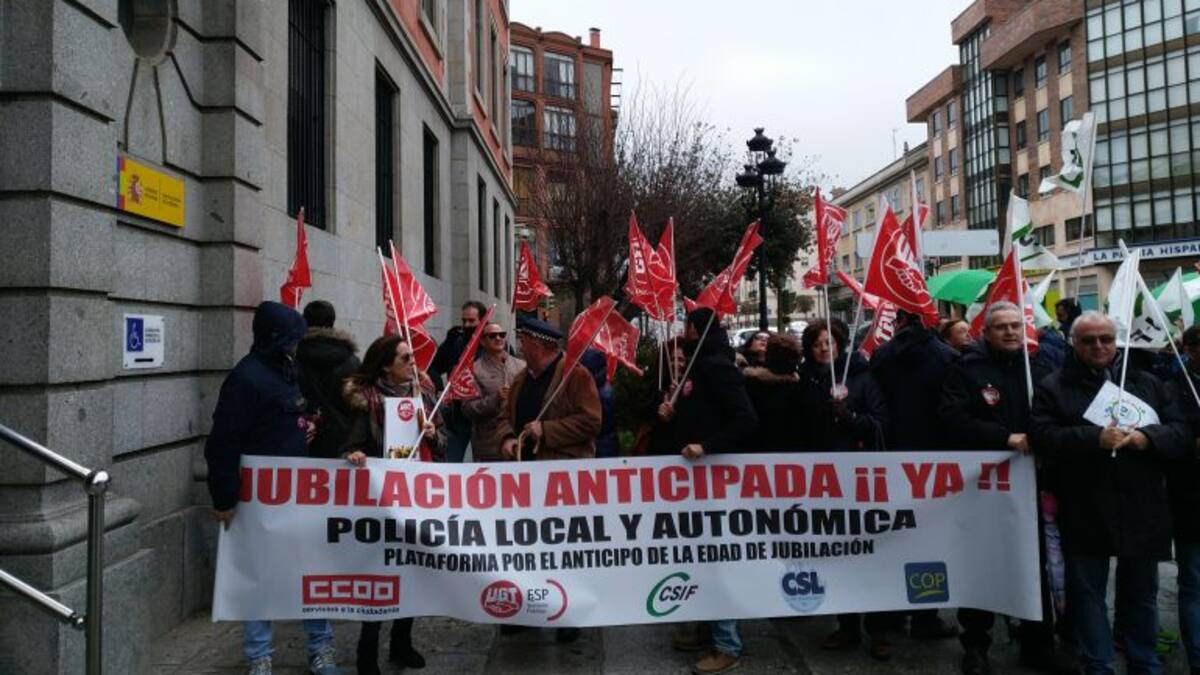 La Policía Local exige anticipar la edad de jubilación