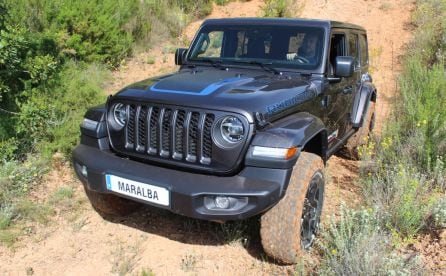 Frontal Jeep Wrangler