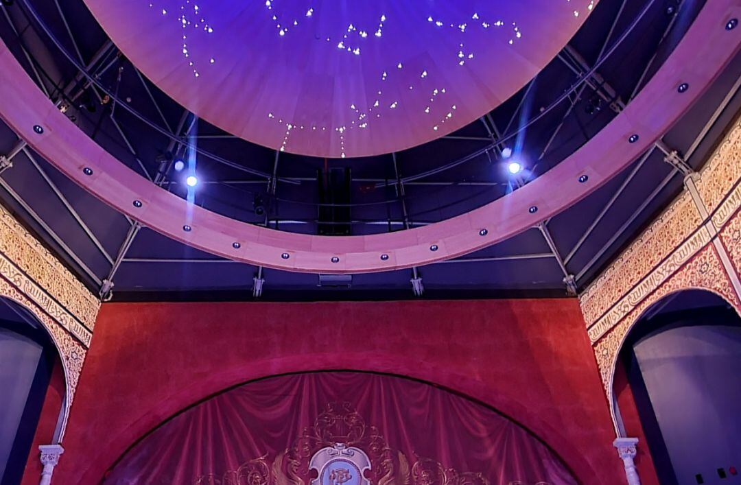 Imagen del interior del Teatro Circo