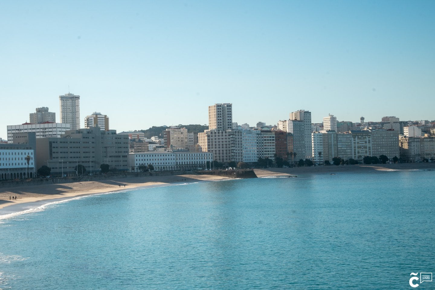 Playas de Riazor y Orzán en A Coruña | Foto: Turismo de A Coruña