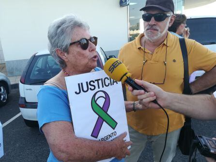 Manifestación de la Plataforma en Defensa de la Sargento Gloria Moreno.