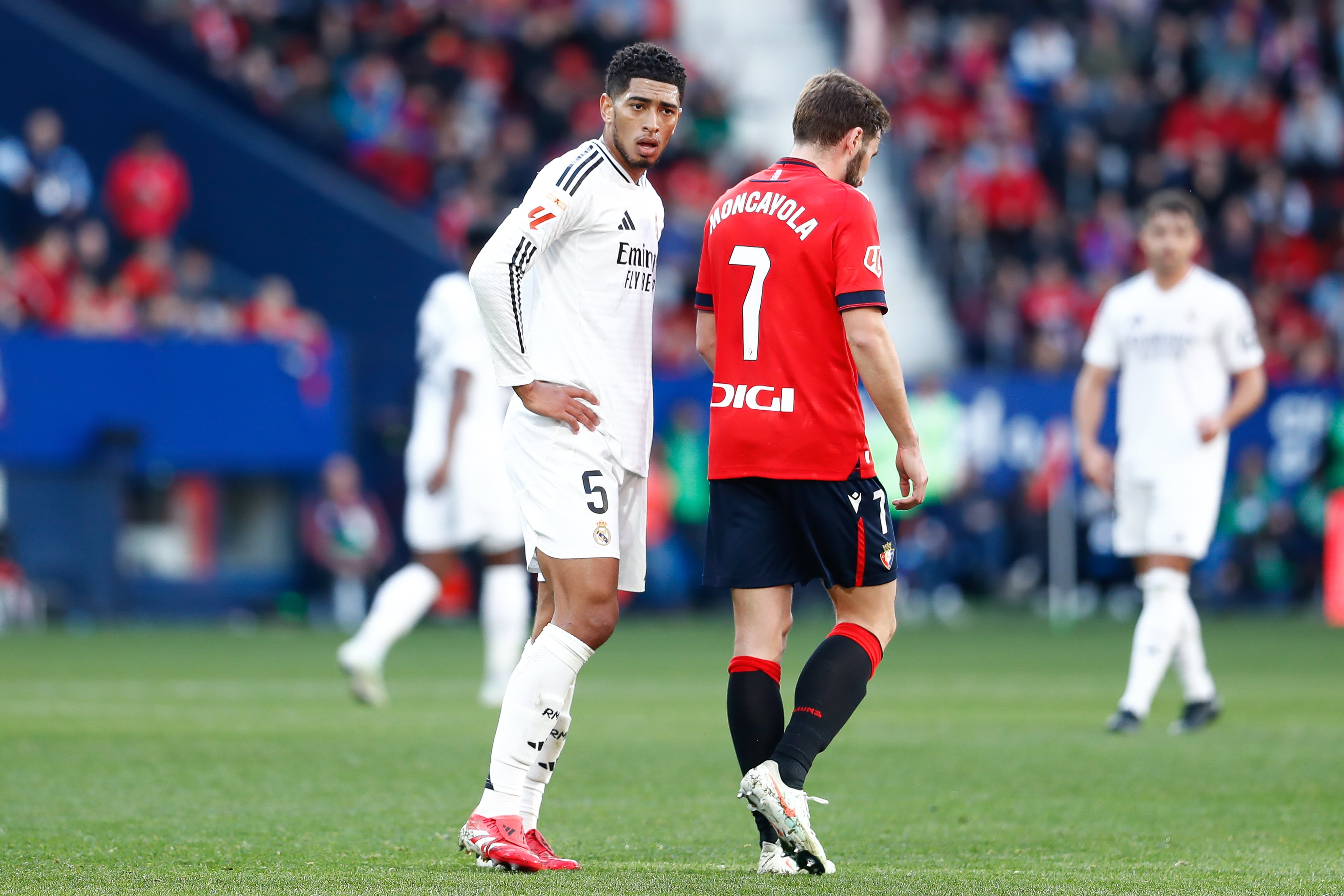 Jude Bellingham, durante el partido ante Osasuna