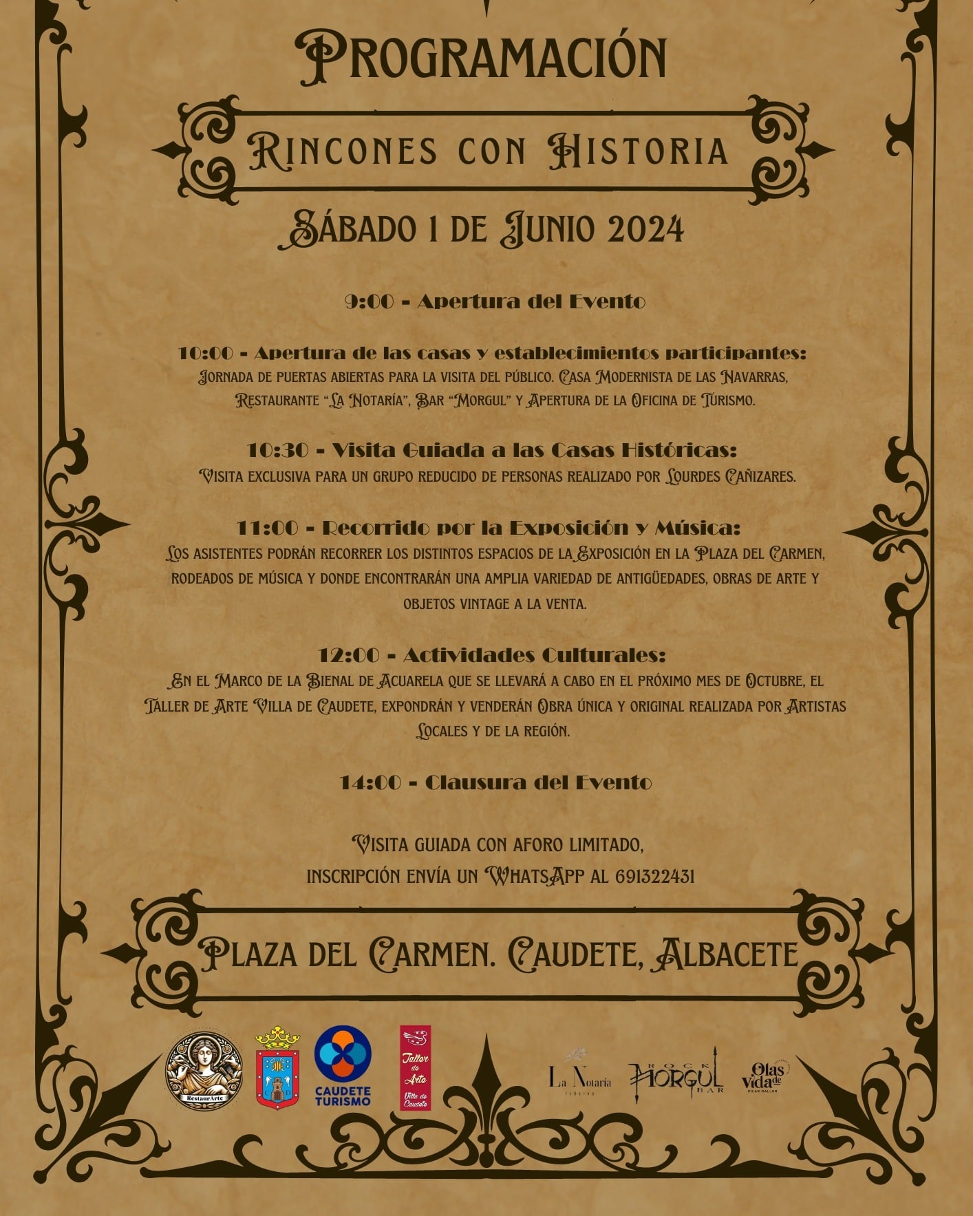 Cartel del evento