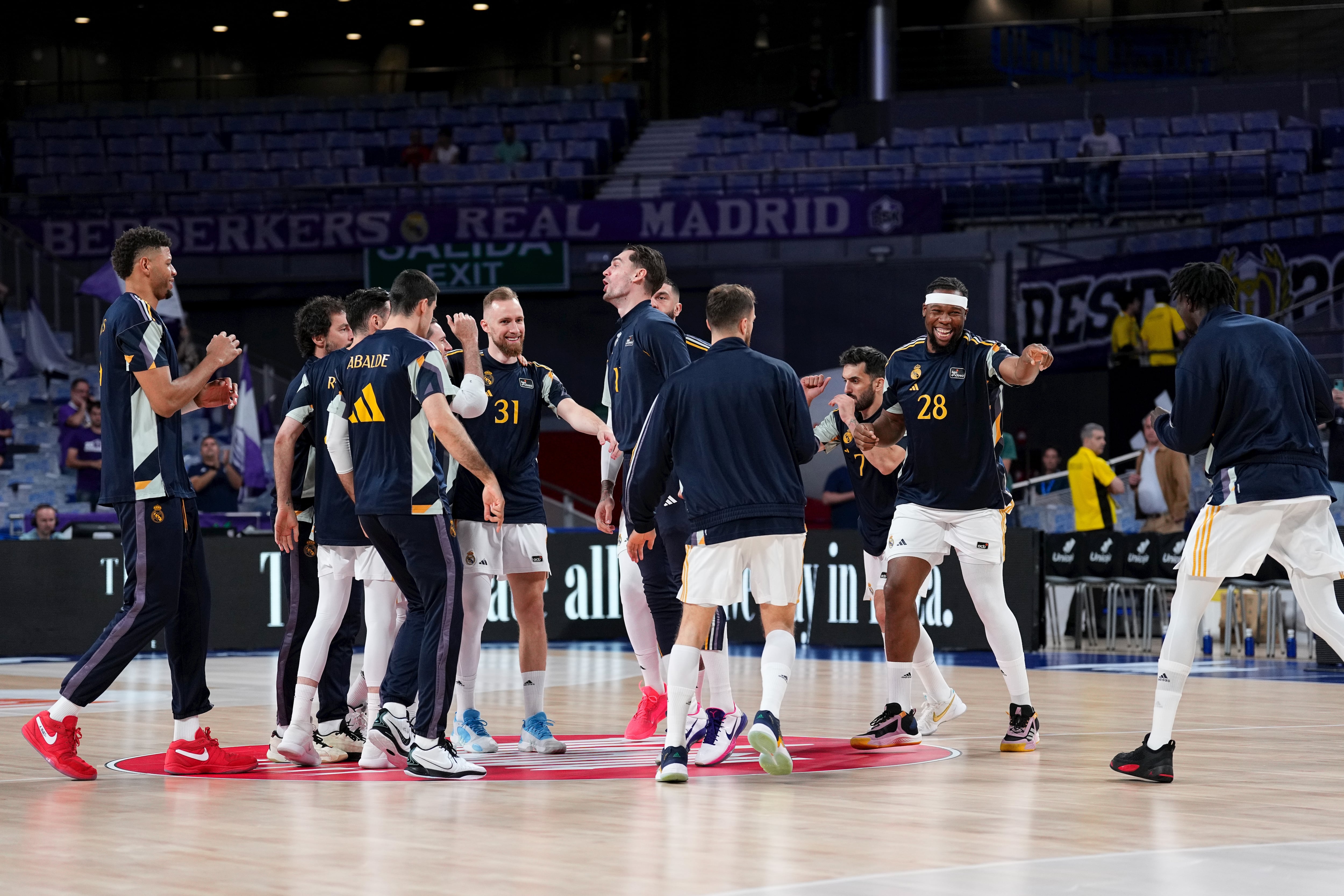 Real Madrid vs FC Barcelona. Primer partido de semifinales del playoff de la Liga Endesa