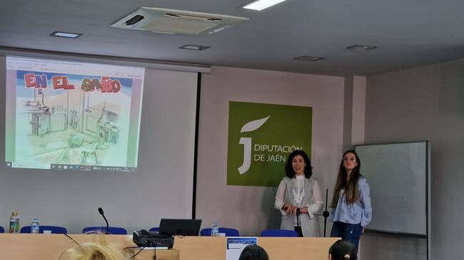 Momento de la charla sobre 'Accidentes Infantiles' a cargo de Marian Díaz Ogallar