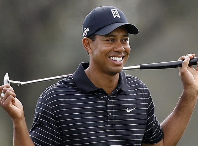 Tiger Woods, durante un torneo de golf