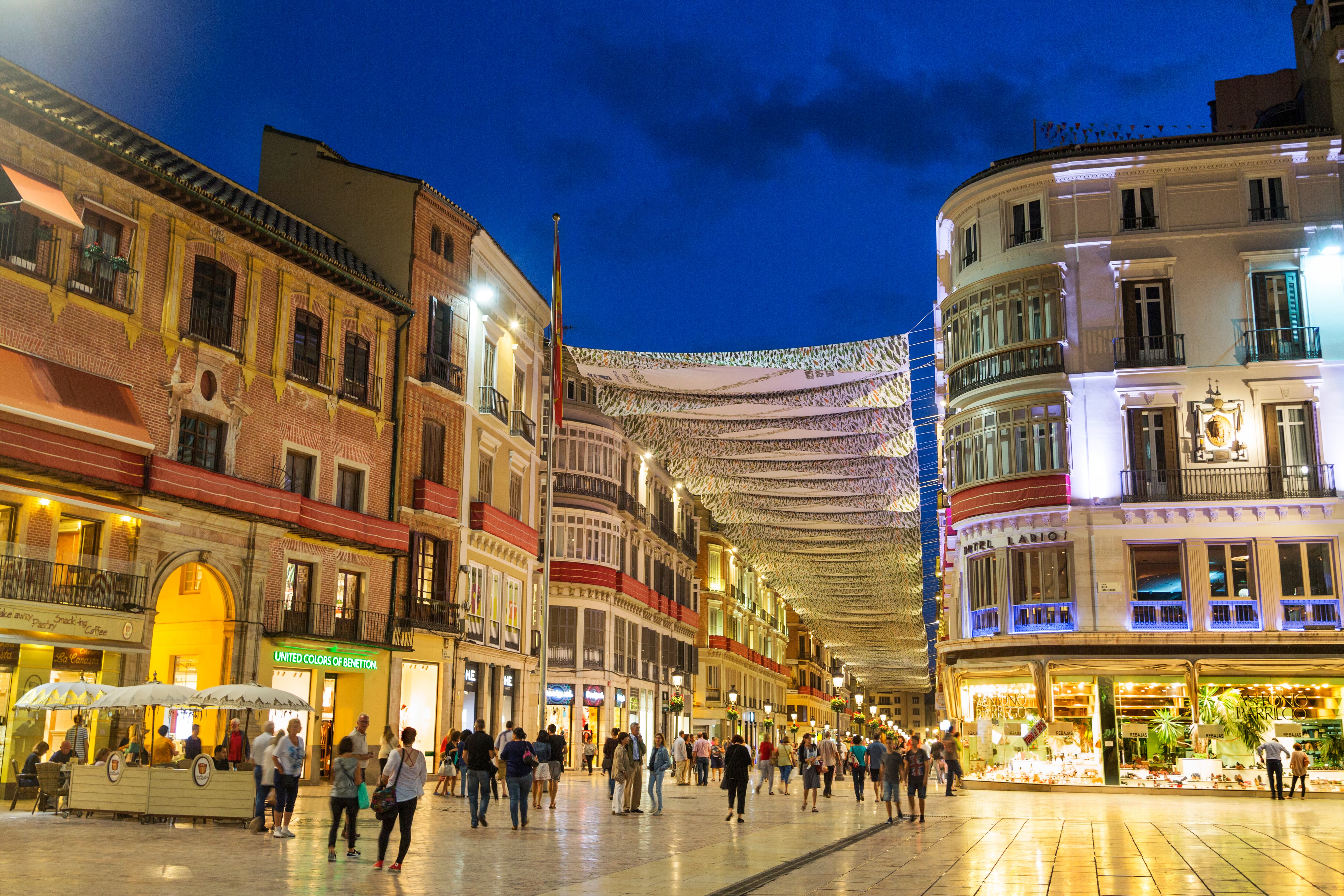 Centro histórico de Málaga (Archivo)