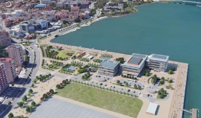 Recreación del futuro Lago Marítimo