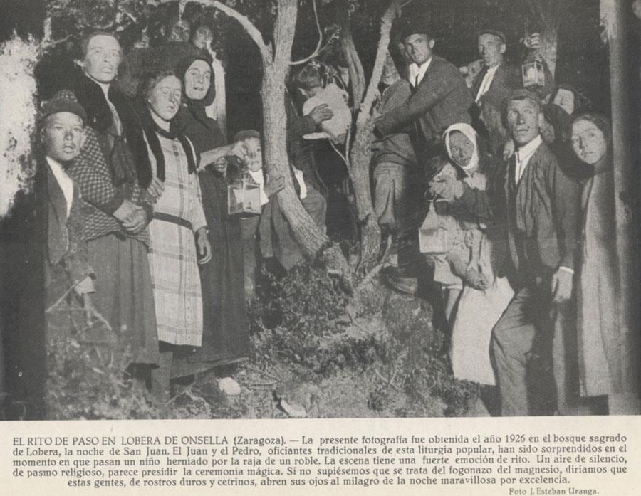 Noche de San Juan en Lobera de Onsella 1949 / Ramón Violant i Simorra