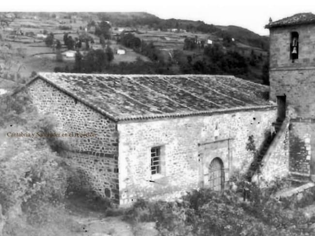 Fotografía antigua de “Cantabria y Santander en el recuerdo” y de “Fotos Históricas del Valle de Luena” (Facebook)