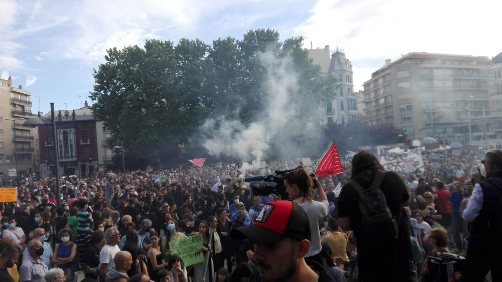 Concentración frente a la Delegación de la Junta de Castilla y León