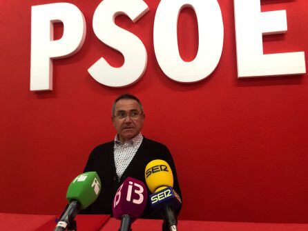 Xicu Tarrés durante su despedida ante los medios