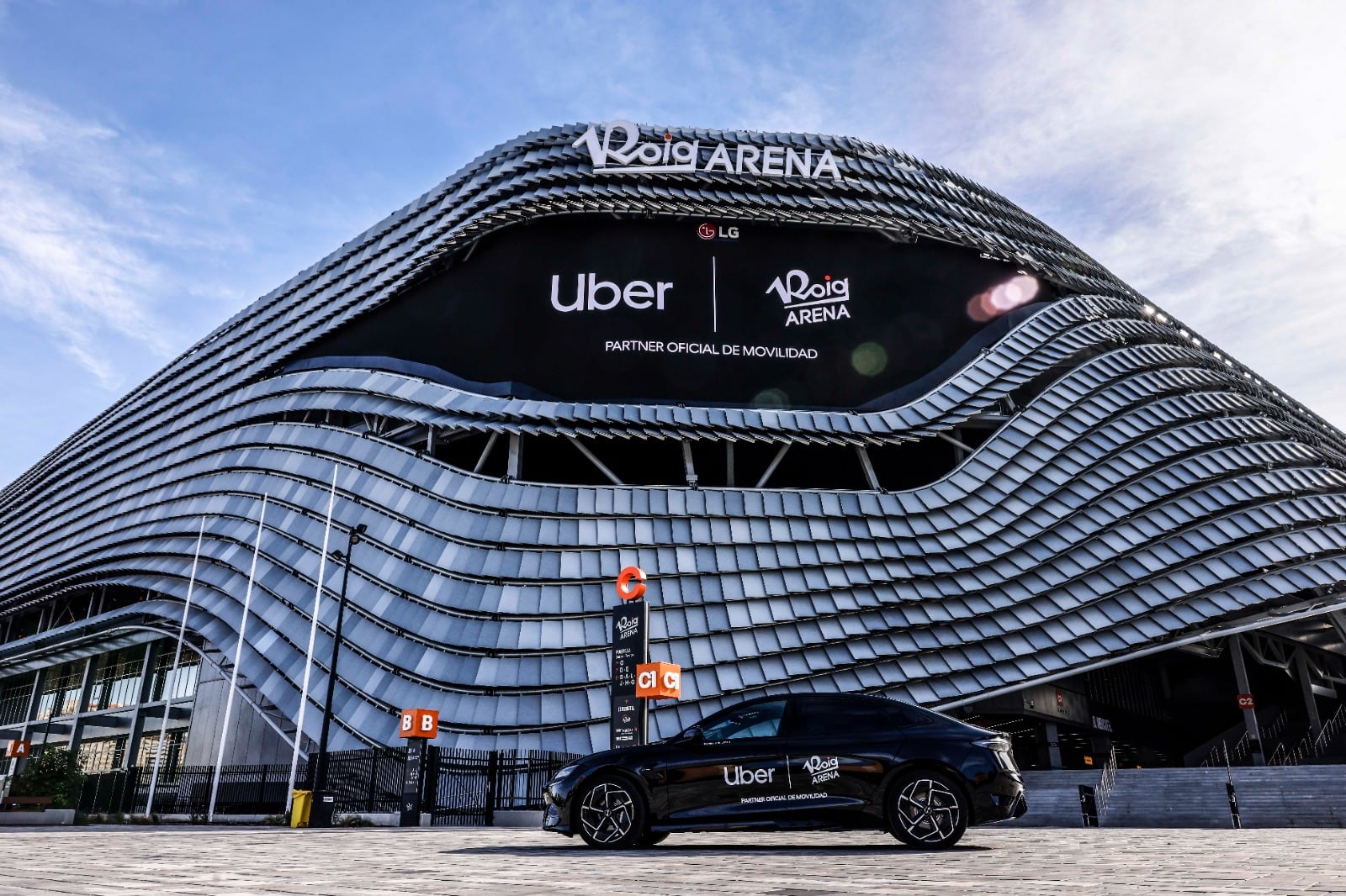 Uber firma un acuerdo con el Roig Arena