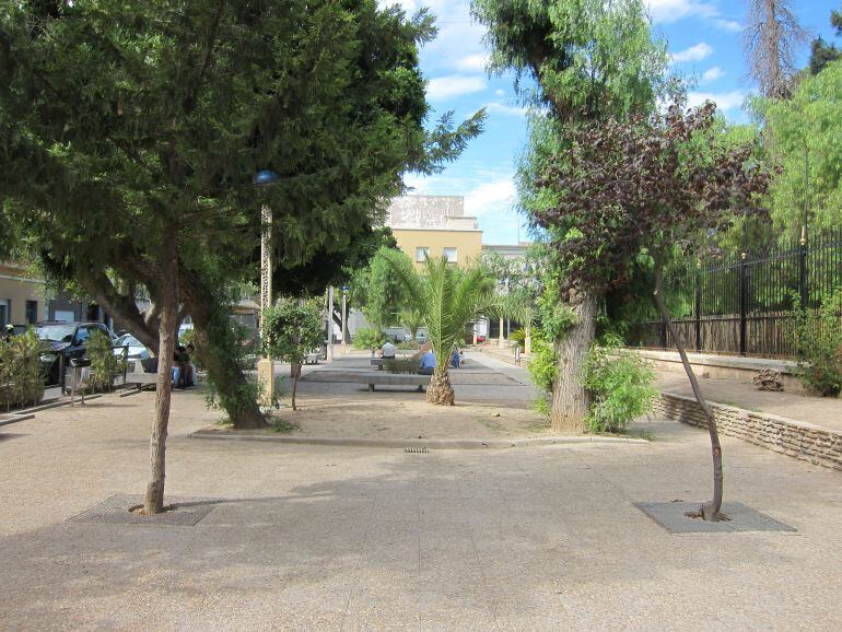 Parque Rodríguez de la Fuente de Novelda donde supuestamente se produjeron los hechos