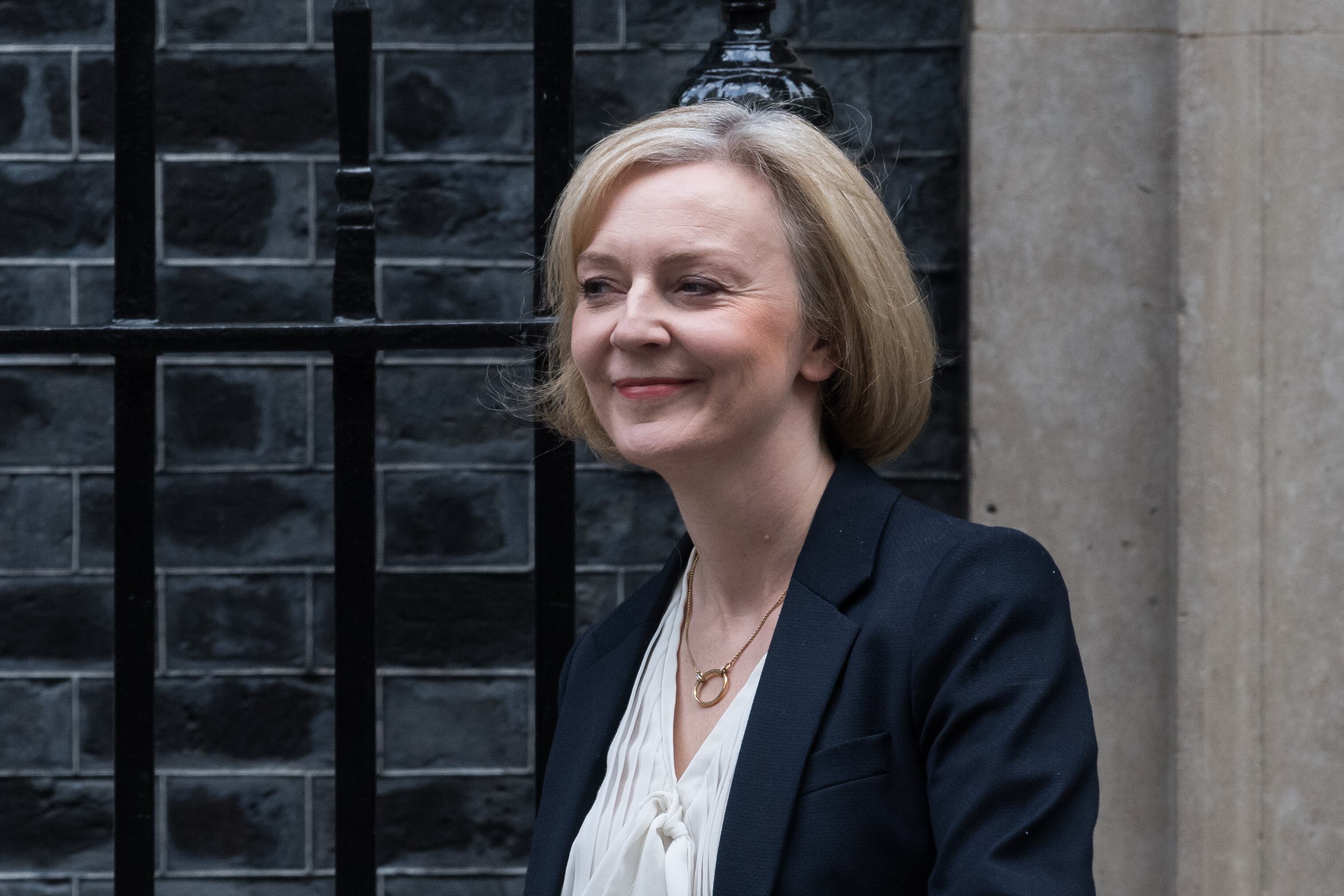 La primera ministra, Liz Truss.