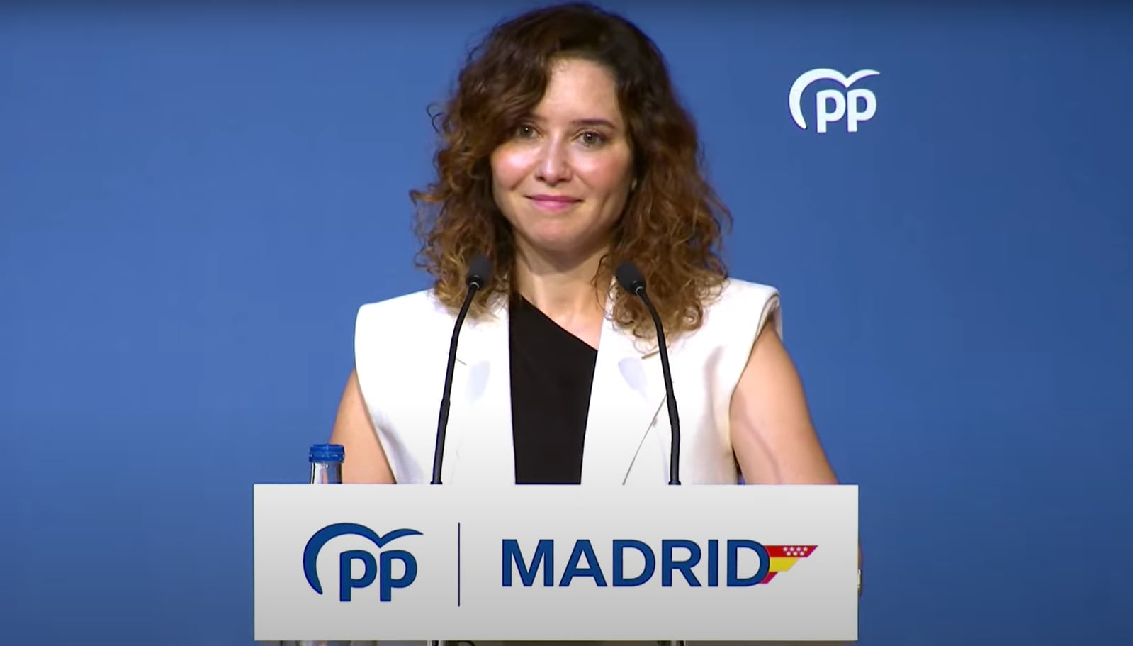 La presidenta de la Comunidad de Madrid, Isabel Díaz Ayuso, interviene en la Junta Directiva Autonómica del Partido Popular de la Comunidad