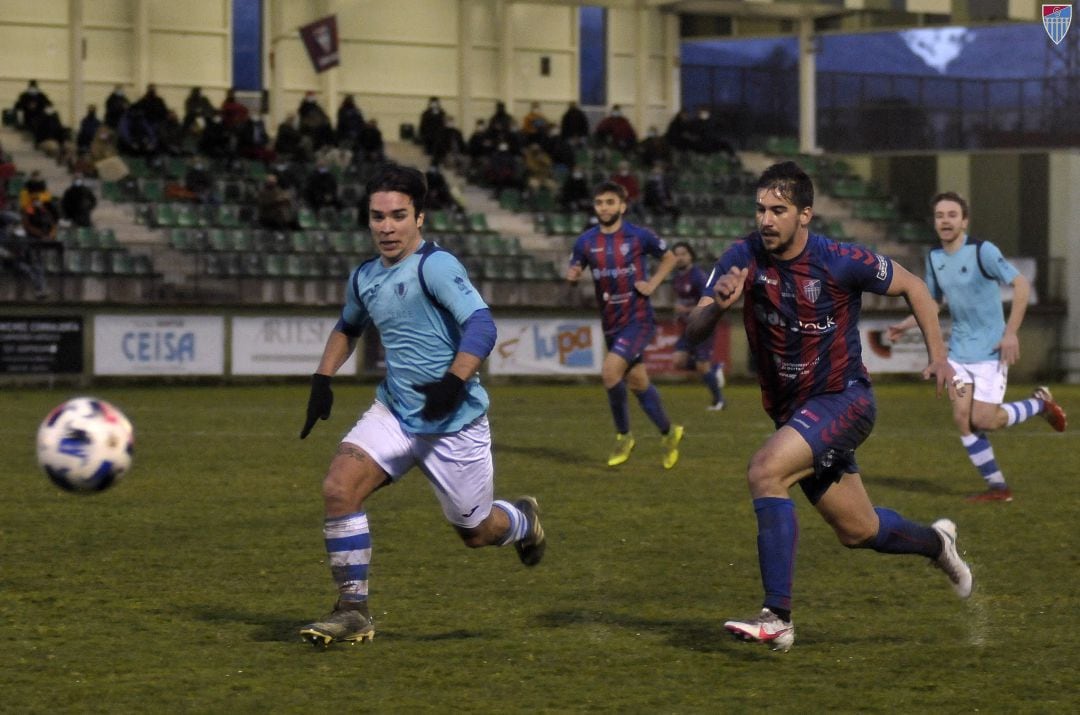 Barbudo y Adeva en el último derbi