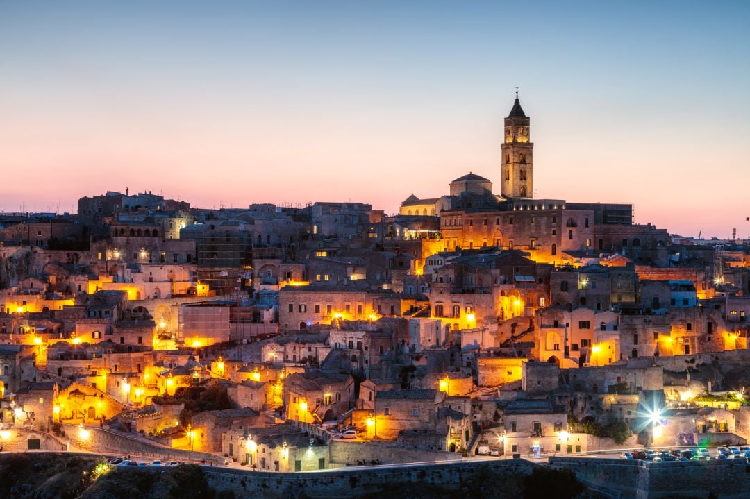 Sassi di Matera (Patrimonio de la Humanidad de la UNESCO), Matera, Basilicata, Italia.