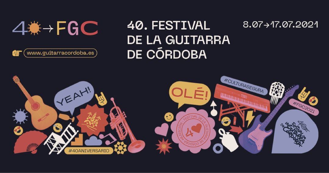 Cartel 40 Festival de la Guitarra 