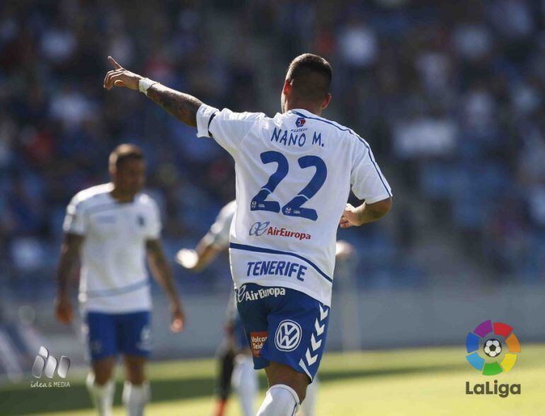 Nano logró su undécimo tanto con la elástica blanquiazul