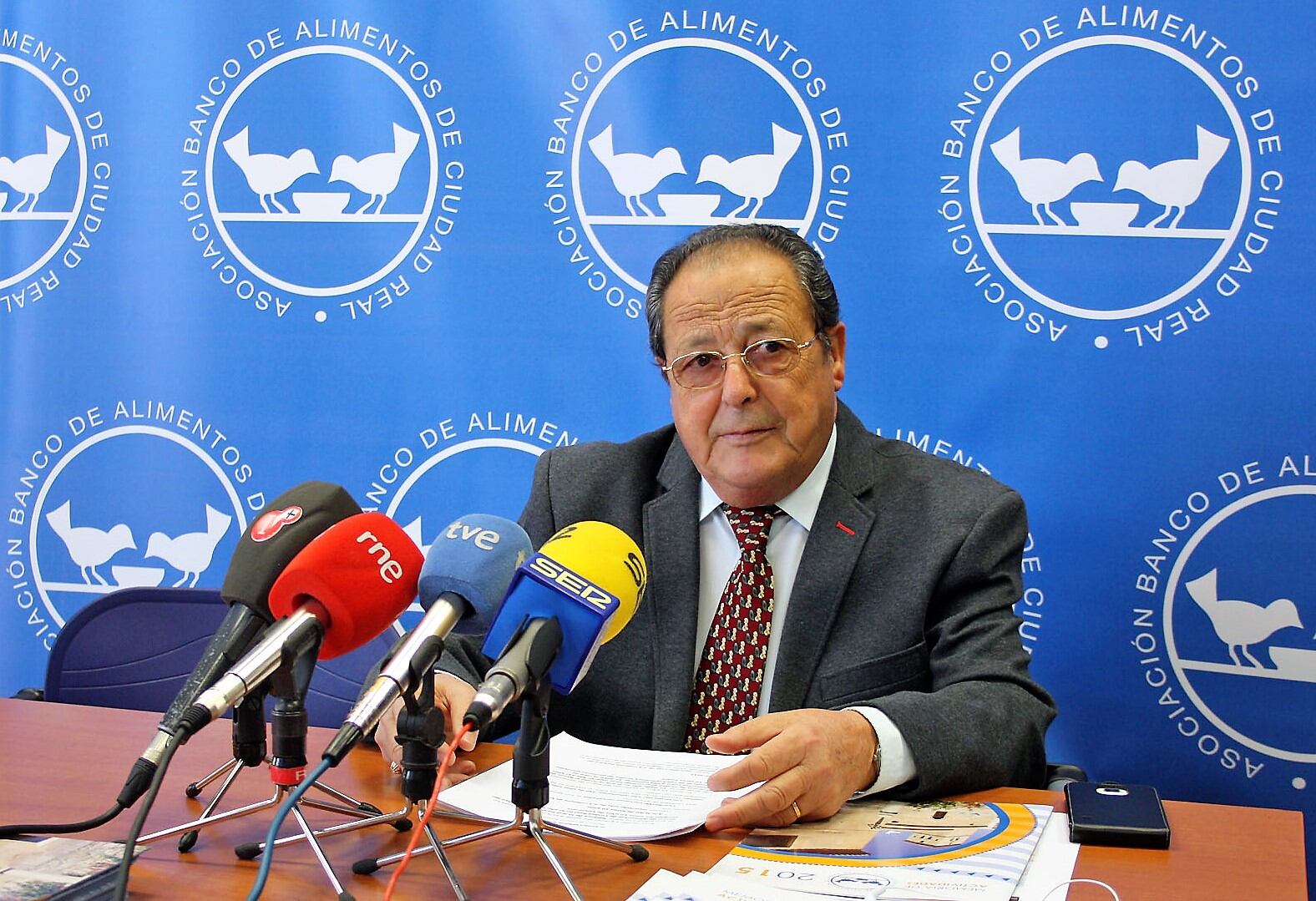 Gran consternación para ciudadrealeños tras la muerte del presidente del Banco de Alimentos de la localidad.