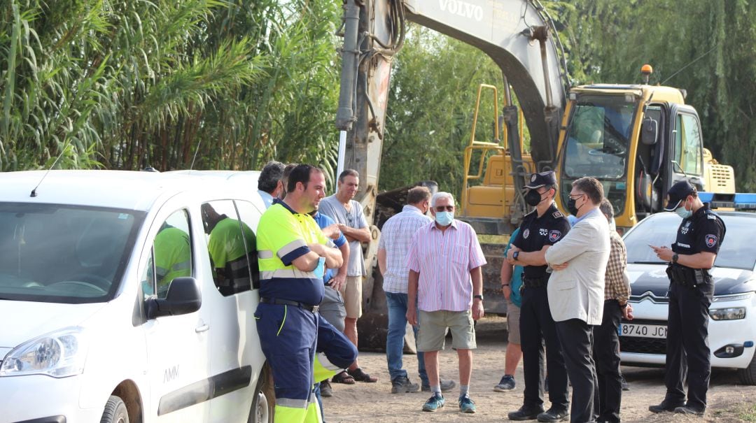 La Policía Local paraliza las obras de la Junta de Hacendados por orden de la concejalía de Urbanismo