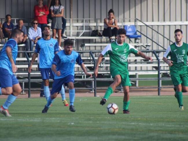 Un momento de un partido.