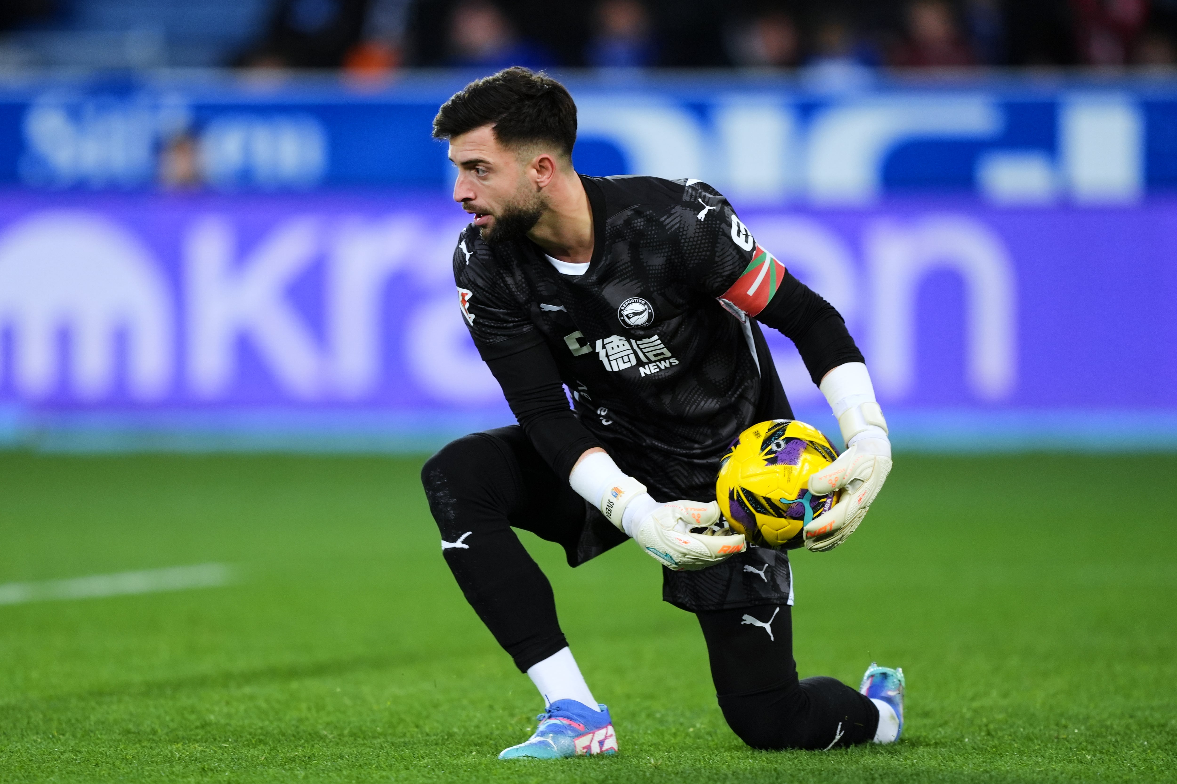 Antonio Sivera, portero del Deportivo Alavés