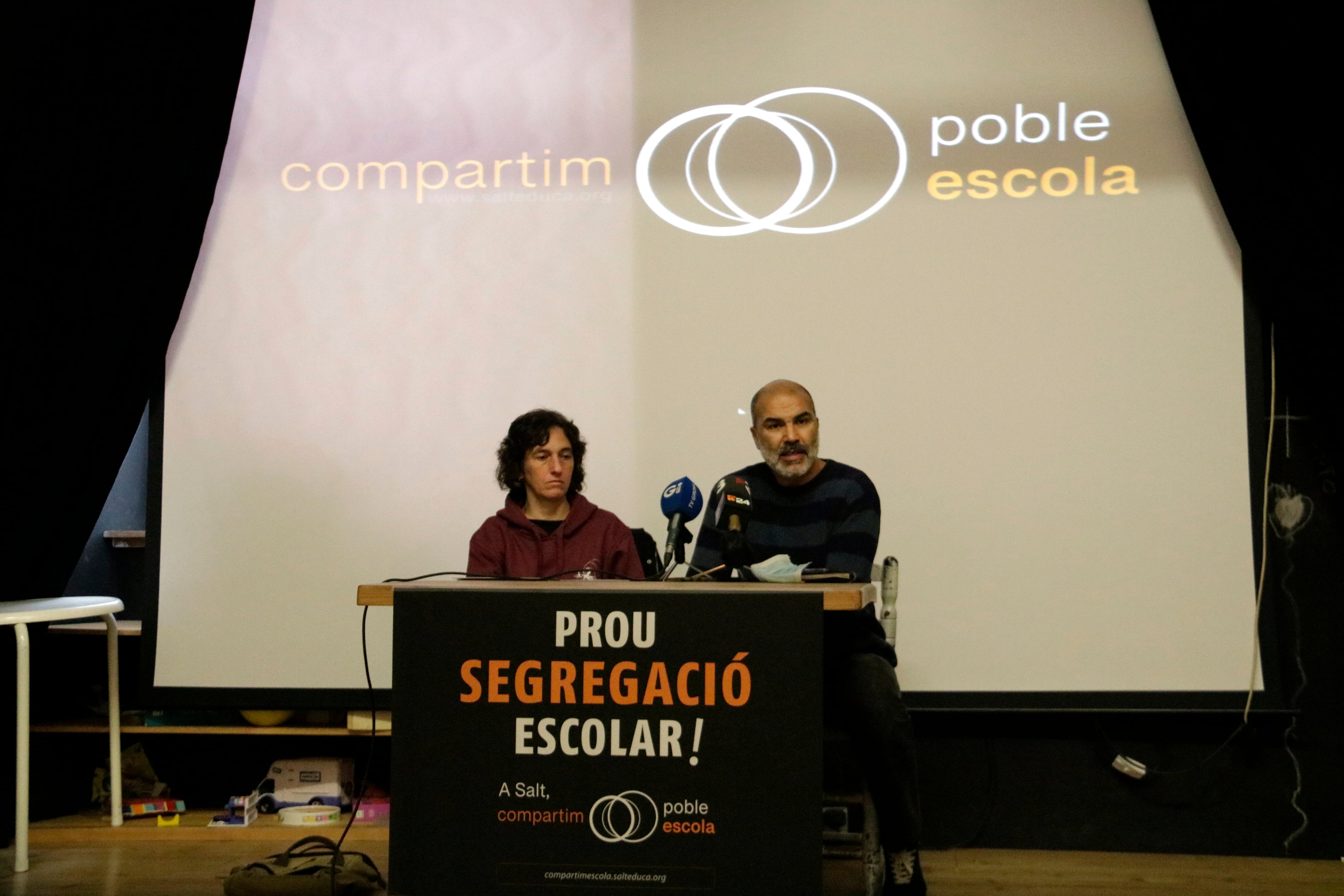 Èlia Llinàs i Mustafà Shaimi de Salt'Educa.