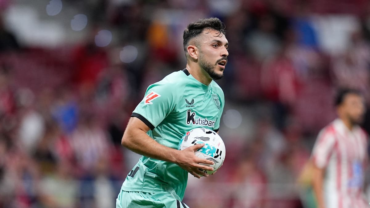 Aitor Paredes, gol y autocrítica tras la derrota del Athletic en el Metropolitano: "Hay mucho que mejorar. Hay que ser más serios y contundentes"
