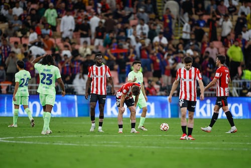 FINAL | Athletic 0-2 FC Barcelona: el Athletic, eliminado de la Supercopa