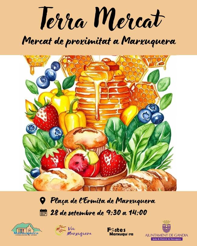 Cartel "Terra Mercat" Marxuquera