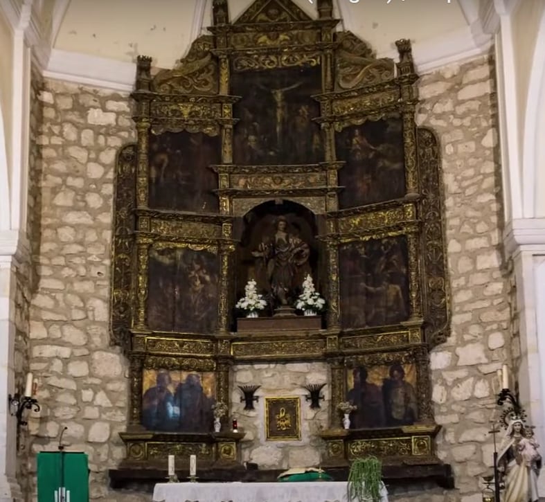 Retablo de la Iglesia de San Mamés de Villanueva de Gumiel