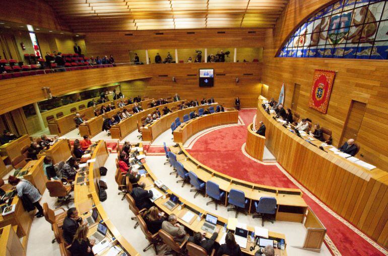 Imagen de archivo del Parlamento de Galicia