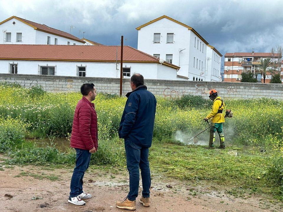 El Ayuntamiento de Andújar adelanta por primera vez a marzo los desbroces en solares y otros espacios